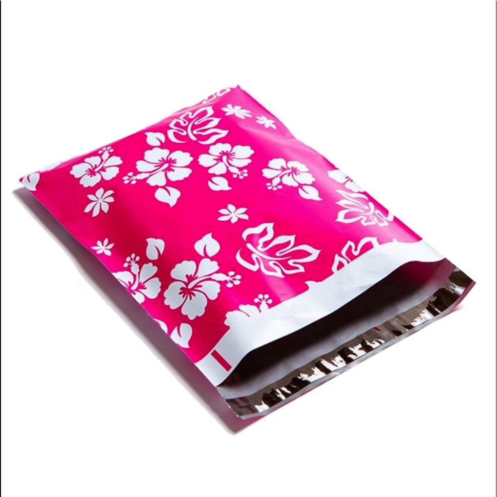 50 10X13 Pink Hawaiian Mailers LABOR DAY BLOWOUT - Picture 7 of 7